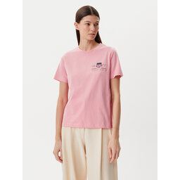 Gant Gant Camiseta Archive 4200277 Rosa Regular Fit
