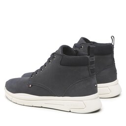 

Черевики Tommy Hilfiger Warm Hilfiger Lth Hybrid Boot FM0FM04412 Desert Sky DW5, Cиній