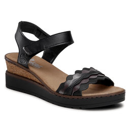 Rieker Σανδάλια Rieker V38F3-00 Schwarz