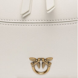 

Сумка Pinko Brioche Hobo Classic . AI 23-24 PLTT 101526 A0Q0 White Z14Q, Écru