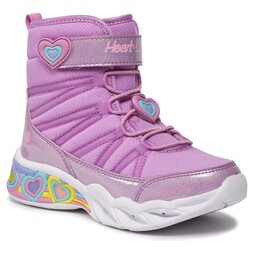 Skechers Schneeschuhe Skechers Sweetheart Lights 302661L/LVTQ Lavender Textile/Turquoise Trim