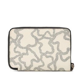 

Великий жіночий гаманець TOUS Billetera S. K Icon 2001503459 Multi/Beige, Бежевий
