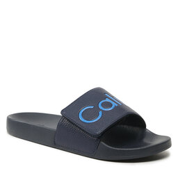 Calvin Klein Papucs Calvin Klein Adj Pool Slide Pu HM0HM00957 Ck Navy