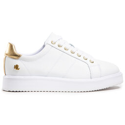 

Снікерcи Lauren Ralph Lauren Angeline II 802821066001 Wht/Rlgold, Білий