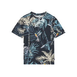 Jack&Jones Junior Jack&Jones Junior Marškinėliai Hawaii 12269894 Tamsiai mėlyna Regular Fit