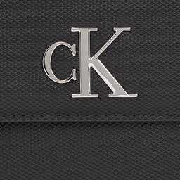 

Сумка Calvin Klein Jeans Minimal Monogram Saddle Bag22 T K60K611961 Black BEH, Чорний