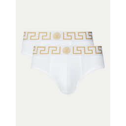 Versace Versace Komplektas: 2 trumpikių poros AU10180 1A10011 Balta