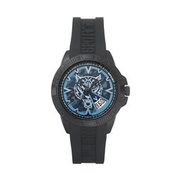 Plein Sport Часовник Plein Sport Touchdown Camo PSFBA0523 Черен