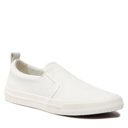 Clarks Πάνινα παπούτσια Clarks Roxby Step 261663167 White Canvas