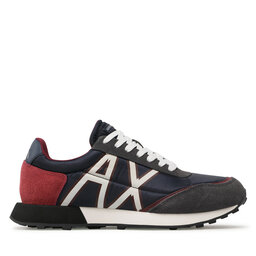 

Снікерcи Armani Exchange XUX157 XV588 S076 Navy/Off Wh/W.Wine/G, Cиній