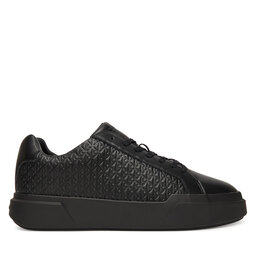 Calvin Klein Sportcipők Calvin Klein Chunky Cupsole Laceup Lth Aop YM0YM01383 Fekete