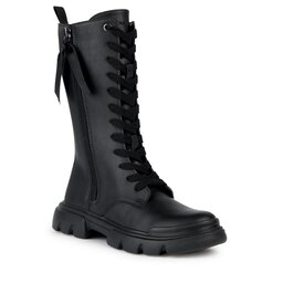 Geox Turistická obuv Geox J Junette Girl J36HVC 000BC C9999 D Black