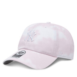 47 Brand Czapka z daszkiem 47 Brand MLB LA Dodgers In The Clouds ’47 Clean Up B-ITCCU17PTS Różowy