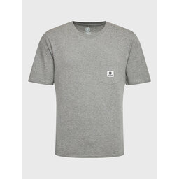 Element Element Marškinėliai Basic Pocket Label ELYKT00116 Pilka Regular Fit