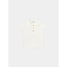 Mayoral Mayoral Polo 1101 Écru Regular Fit