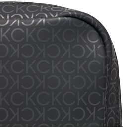 

Плоска сумка Calvin Klein Rubberized Conv Reporter S Mono K50K511227 Black Uv Mono 0GL, Чорний