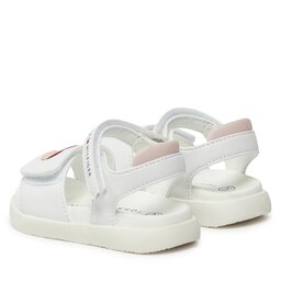 

Босоніжки Tommy Hilfiger Heart Print Velcro Sandal T1A2-33232-0326 M White/Pink X134, Білий