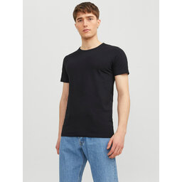 Jack&Jones Jack&Jones T-shirt Basic 12058529 Crna Stretch Fit