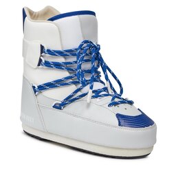 Moon Boot Schneeschuhe Moon Boot Sneaker Mid 14028200003 White/Lt.Grey/Blue