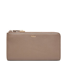Furla Duży Portfel Damski Furla Goccia L Zip Around WP00471 BX3036 KH 2572S Beżowy