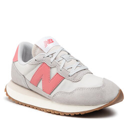 New Balance Сникърси New Balance GS237PK Сив