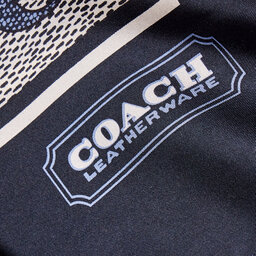 

Хустка Coach Vintage Signature C2755 Midnight Navy, Cиній