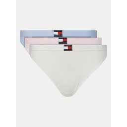 Tommy Hilfiger Tommy Hilfiger Σετ 3 τεμάχια στρίνγκ UW0UW05641 Έγχρωμο