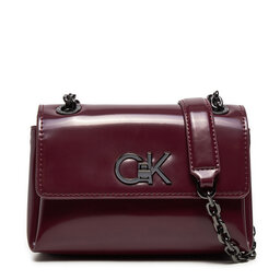 Calvin Klein Borsetta Calvin Klein Re-Lock Sm Shoulder K60K612558 Bordeaux
