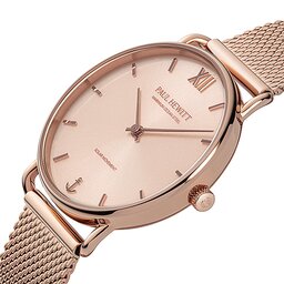 

Годинник Paul Hewitt PH-SET-0379 Rose Gold/Rose Gold, Рожевий