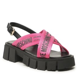 LOVE MOSCHINO Сандали LOVE MOSCHINO JA16186G0GIX261A Ner/Fu
