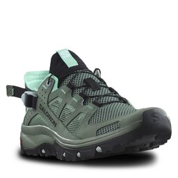 Salomon Pantofi Salomon Techamphibian 5 L47117300 Laurel Wreath/Arctic Ice/Marine Blue