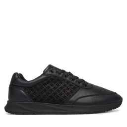 Tommy Hilfiger Sneakers Tommy Hilfiger Elevated Th Mono Mix Runner FM0FM06015 Schwarz