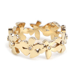 

Кільце Fossil Georgia JF04057710 Gold, Золотий