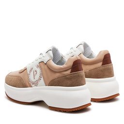

Снікерcи Pollini SA15077G1IXF110A Bianco/Wood, Бежевий