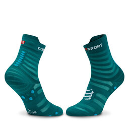 

Високі шкарпетки unisex Compressport Pro Racing Socks V4.0 Ultralight Run High XU00050B Shaded/Hawaiian 118, Зелений
