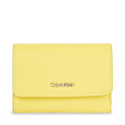 Calvin Klein Μικρό Πορτοφόλι Γυναικείο Calvin Klein Ck Must Small Trifold K60K611934 Κίτρινο