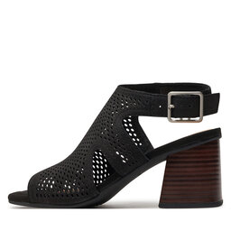 

Босоніжки Clarks Siara65 Flow 26176344 Black Nubuck, Чорний