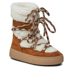 Moon Boot Bottes de neige Moon Boot Ltrack Shearling 24500500001 Whisky / Off White 001