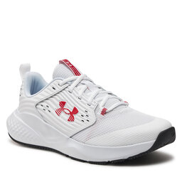 Under Armour Chaussures Under Armour Ua Charged Commit Tr 4 3026017-103 White/Distant Gray/Red