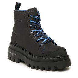Calvin Klein Jeans Botas Calvin Klein Jeans Toothy Combat Boot Softny YW0YW00948 Black BDS