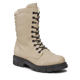 Rieker Polokozačky Rieker Z9108-60 Crema 60