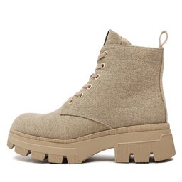 

Черевики туристичні Calvin Klein Jeans Chunky Combat Laceup Boot Co YW0YW01239 Trabetine ACC, Бежевий