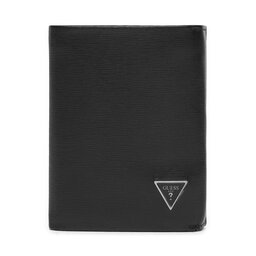 Guess Portafoglio piccolo da uomo Guess SMMTSL LEA65 Nero