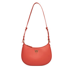 PINKO Handtasche PINKO Half Moon Mini Fl 102790 A0F1 Korallenfarben