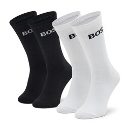 E-shop Sada 2 párů dětských vysokých ponožek Boss
