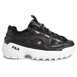 

Снікерcи Fila D-Formation Wmn 1010856.13S Black/White/Fila Red, Чорний