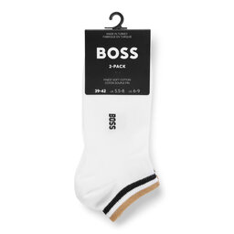 

Набір 2 пар низьких чоловічих шкарпеток Boss 50491192 White 100, Білий