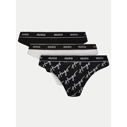 HUGO HUGO 3er-Set Stringtangas 50495870 Schwarz