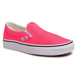 Vans Гуменки Vans Classic Slip-On VN0A4U38WT61 (Neon)Knockout Pnk/Tr Wht