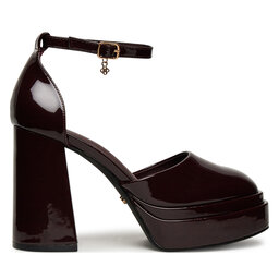 DeeZee Halbschuhe DeeZee LW85478-6 Dunkelrot
